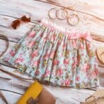 floral and flower skirt outfits