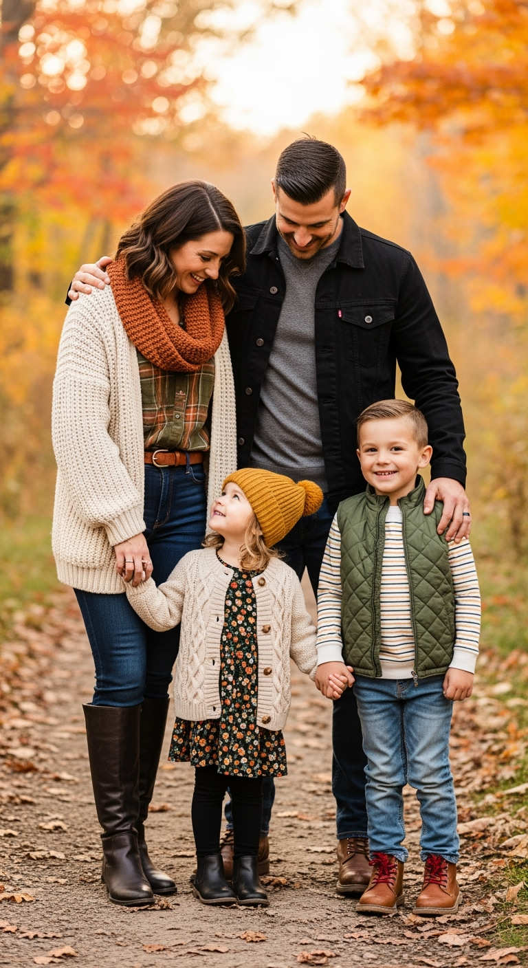 15 Fall Family Photo Outfit Ideas - TOPGURL