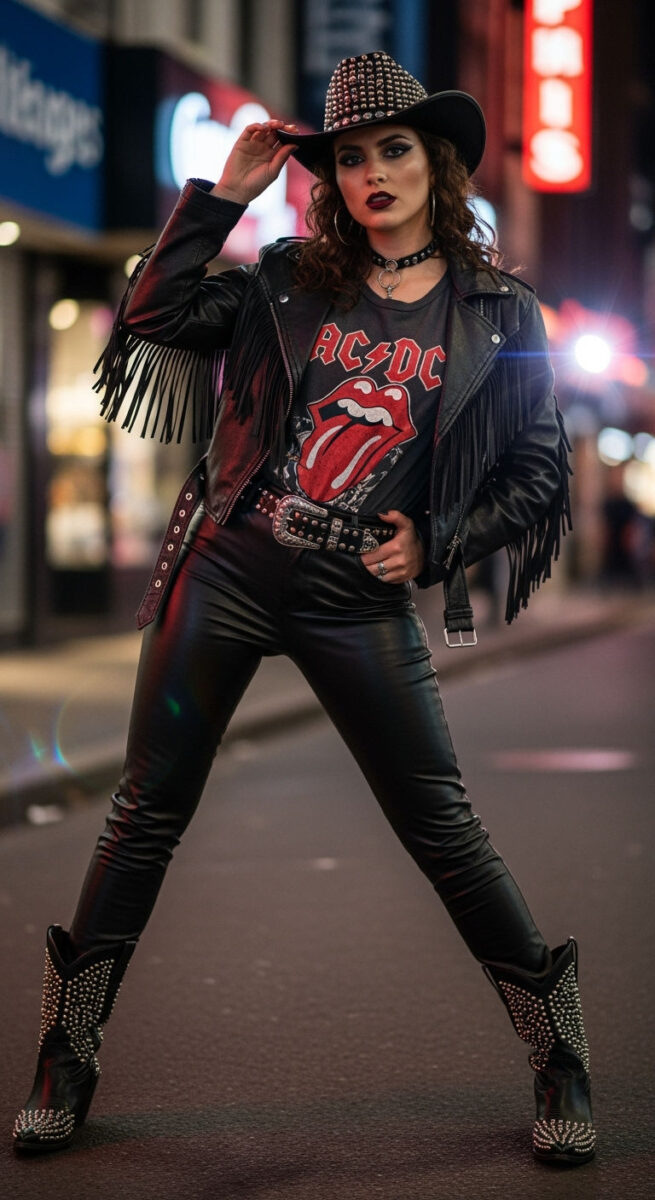 Cowgirl Meets Rockstar