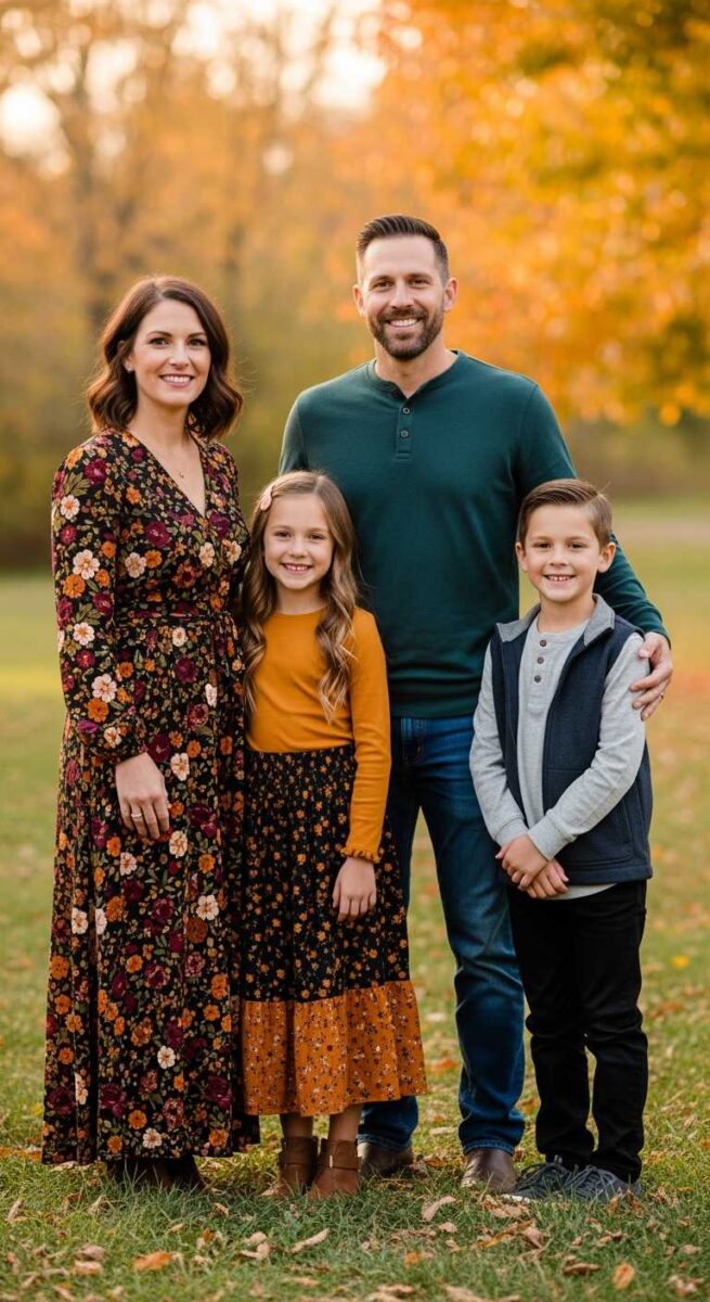 Mix of Prints and Solids