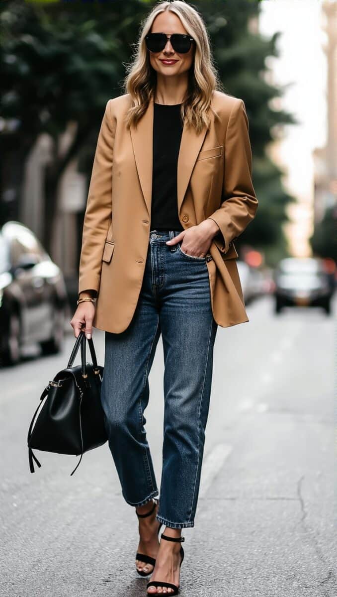 Oversized Blazer Power Move