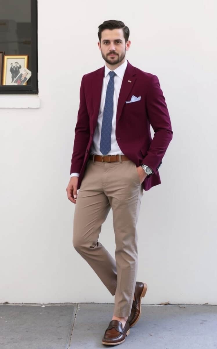 The Casual-Chic Blazer and Chinos