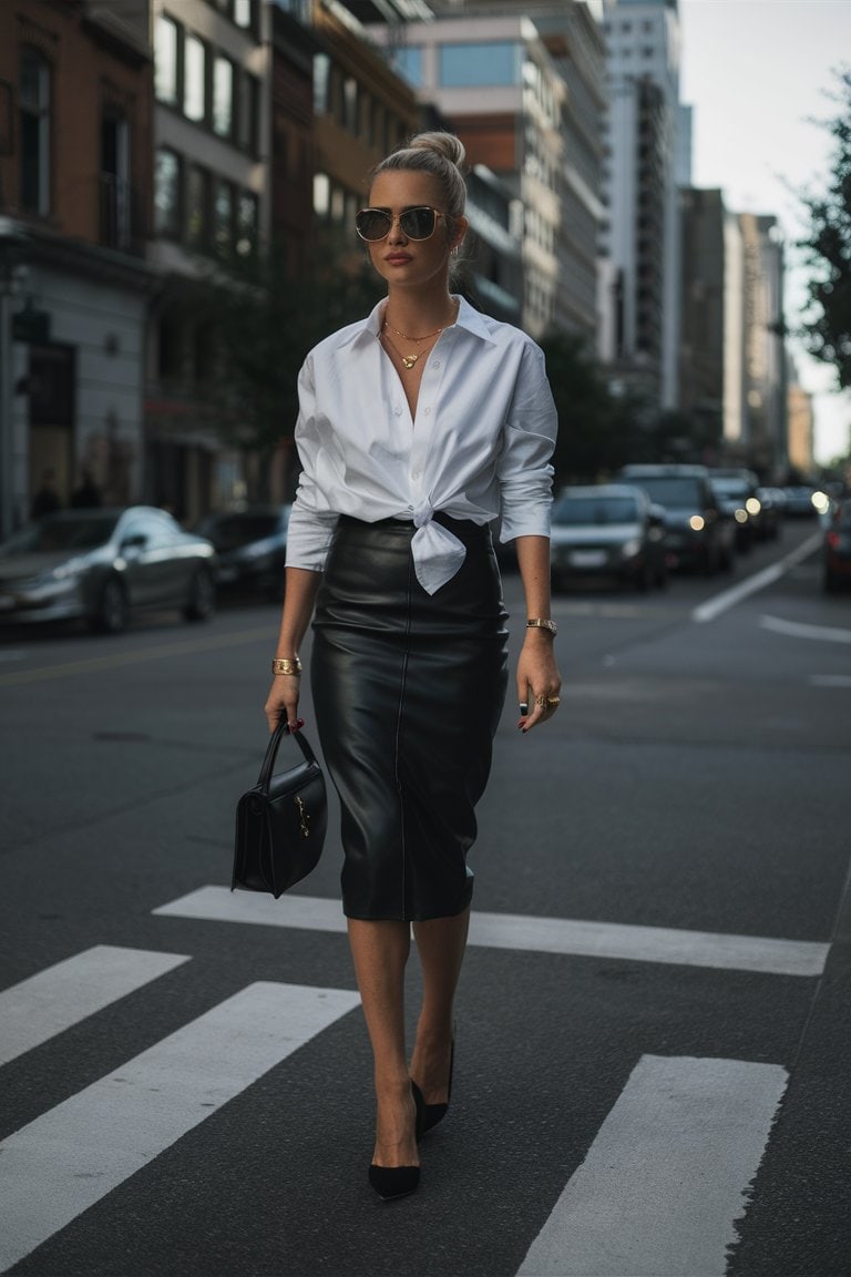 The Classic Pencil Skirt