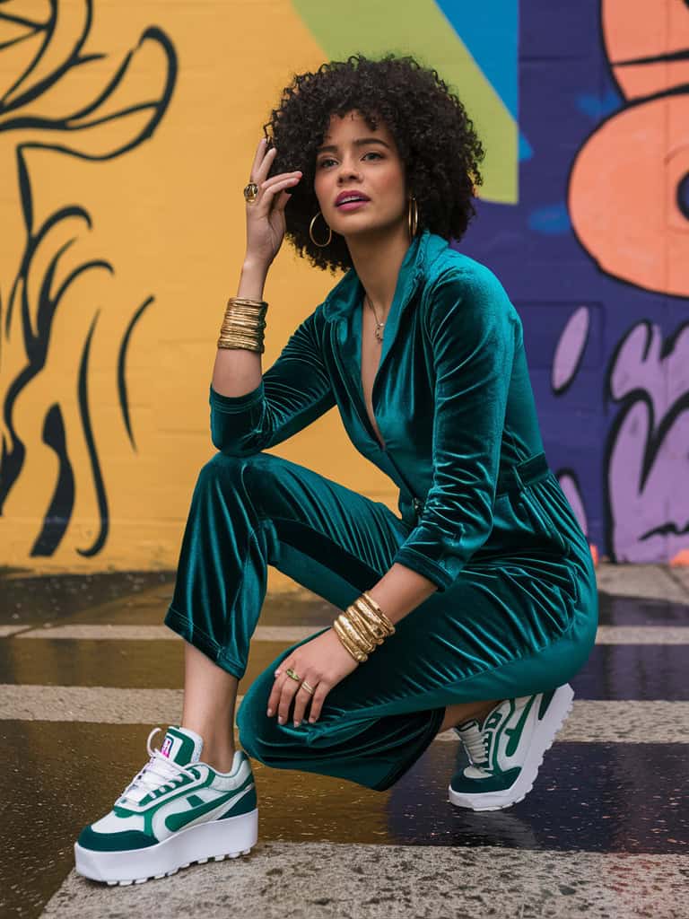 Velvet Jumpsuit