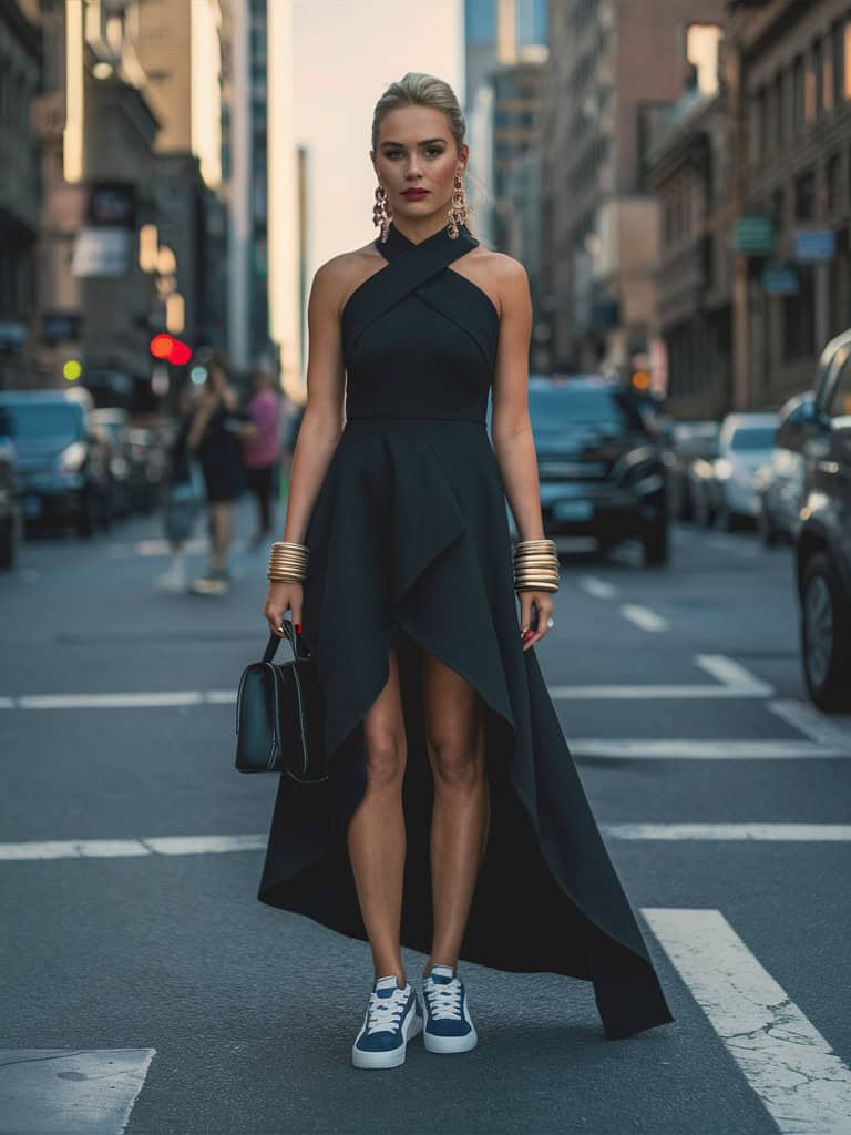 High-Low Hem Dress