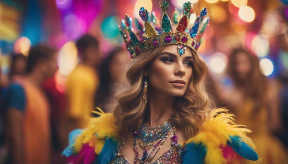 carnival queen wins crown