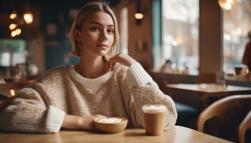 casual coffee date outfit