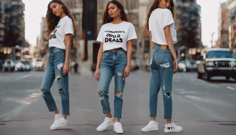 casual outfit with jeans