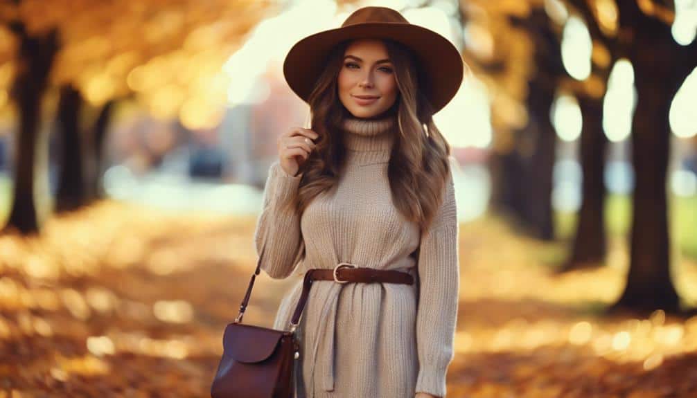 chic winter outfit idea