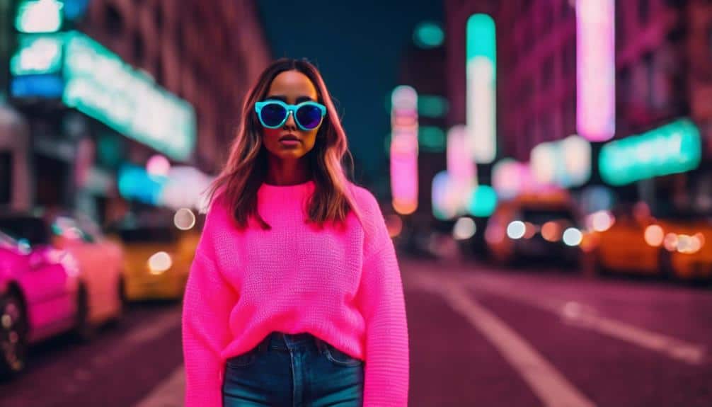 colorful fall fashion choice