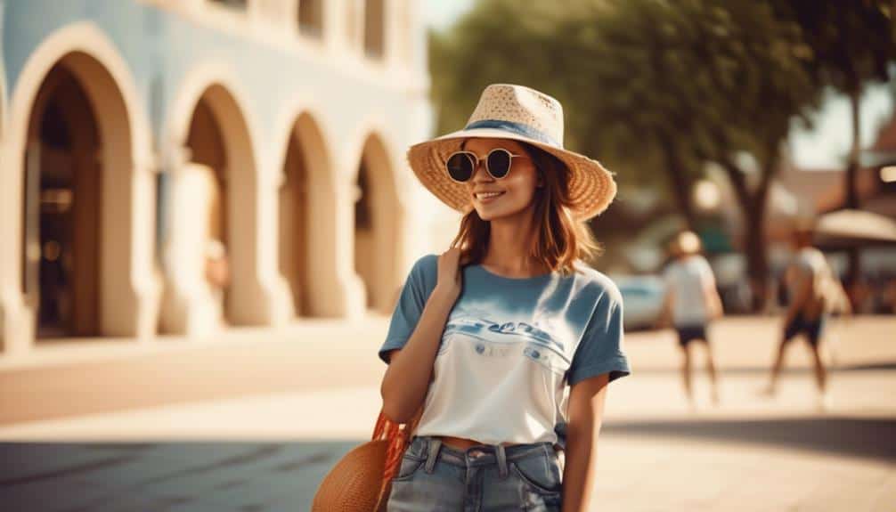 comfortable and relaxed summer outfit