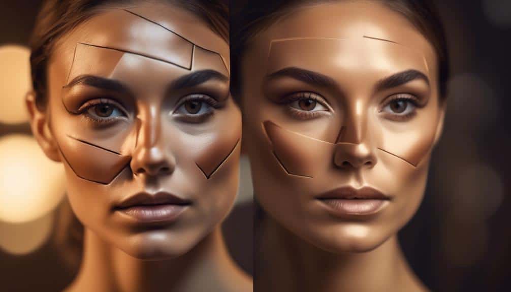 contouring for a flawless complexion