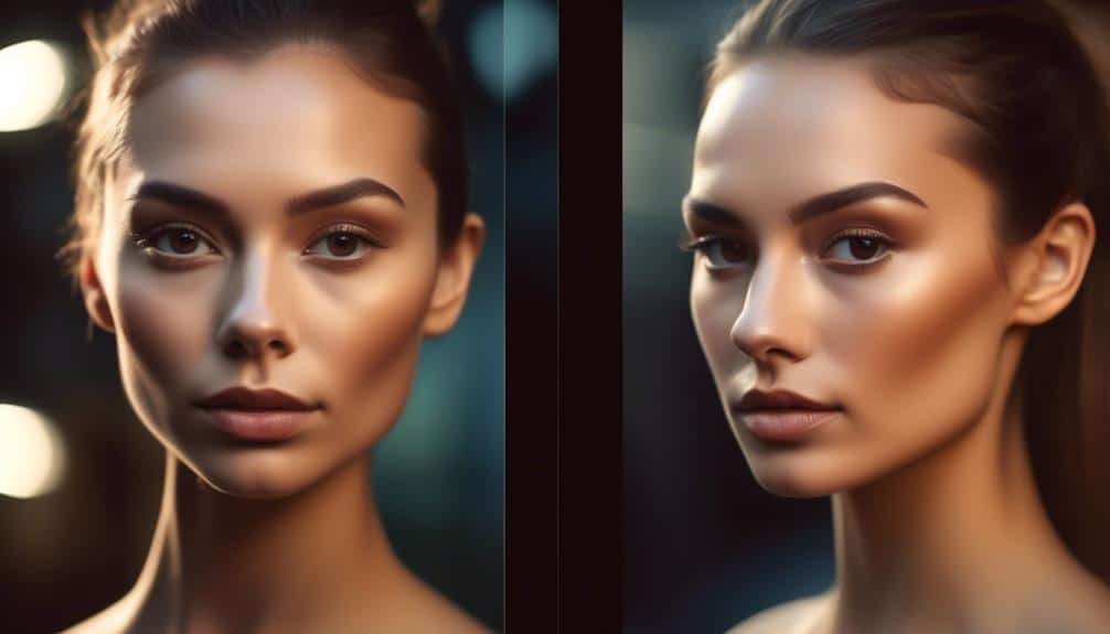 contouring for round faces