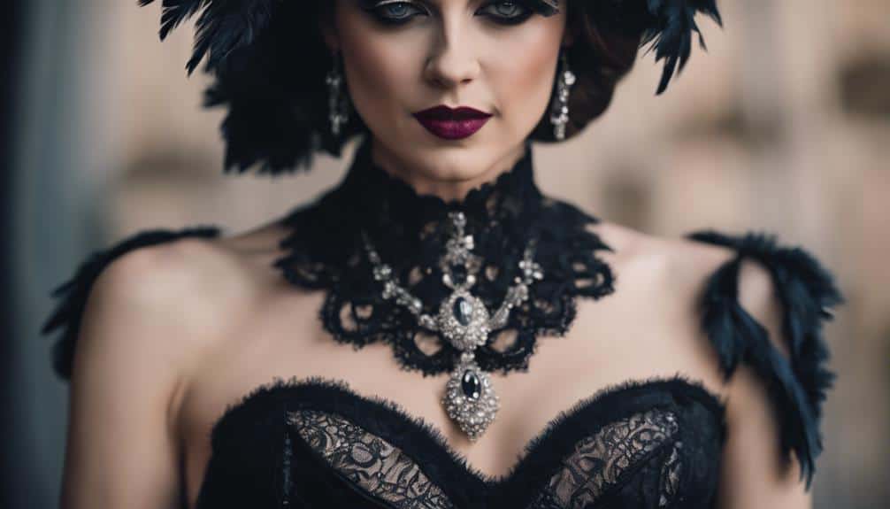 corset and accessory pairings