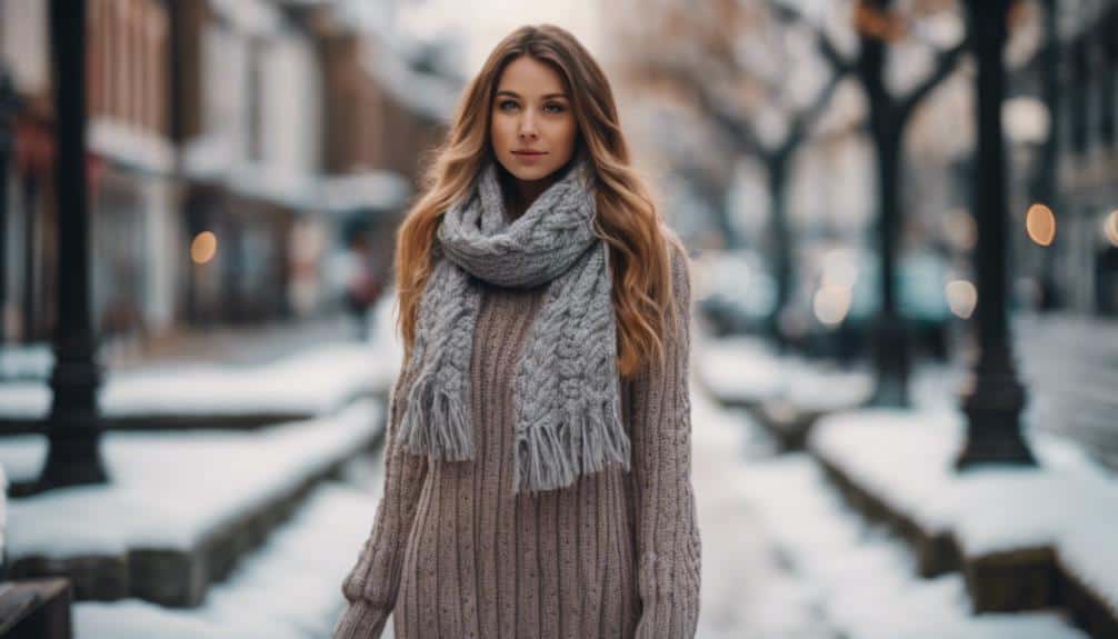 cozy winter fashion choice