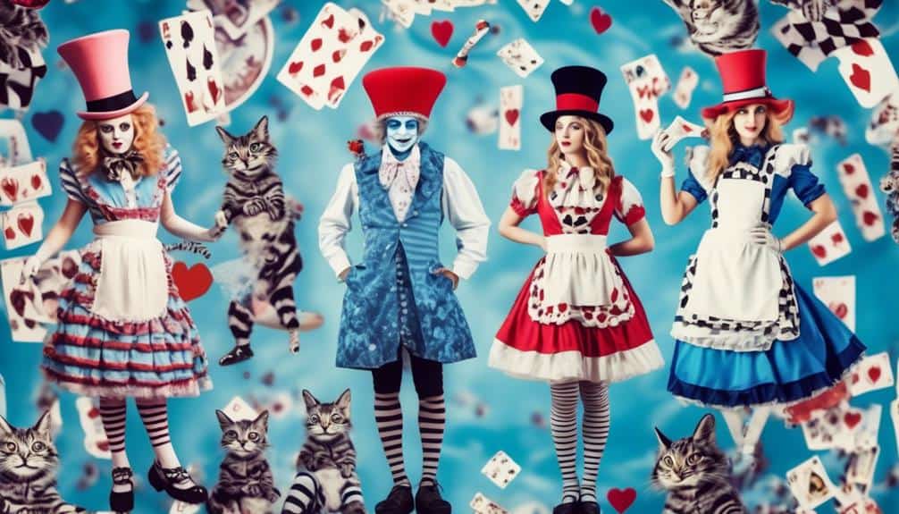 creative costume ideas for alice in wonderland inspired outfits