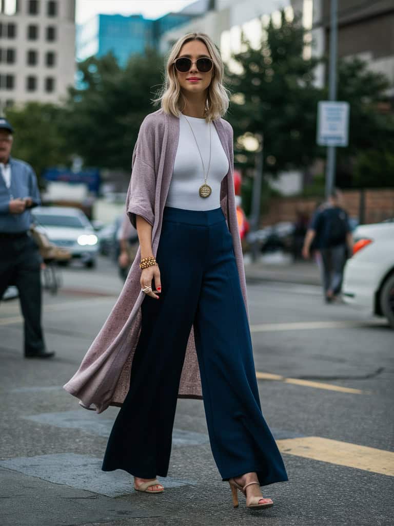 15 Fabulous Wide Leg Pant Outfit Ideas That’ll Make You Ditch Your Skinny Jeans