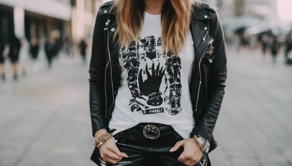 edgy outfit with attitude