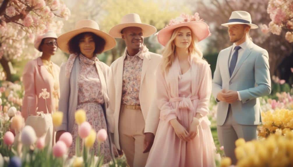 elegant pastel color palette