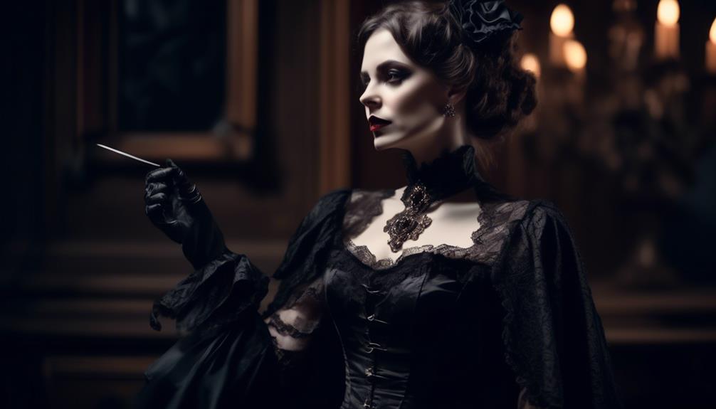 elegant victorian vampire aesthetic