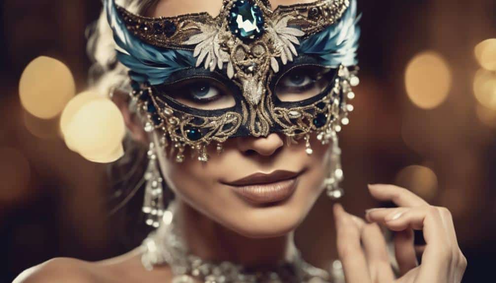 elevate your masquerade look