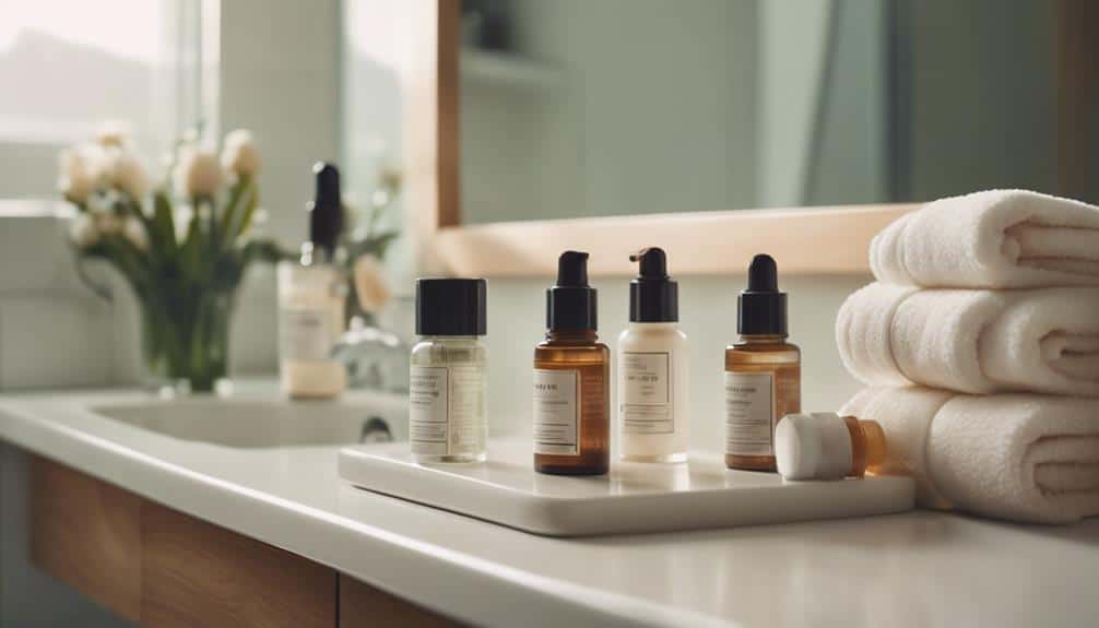 exploring skincare with serums
