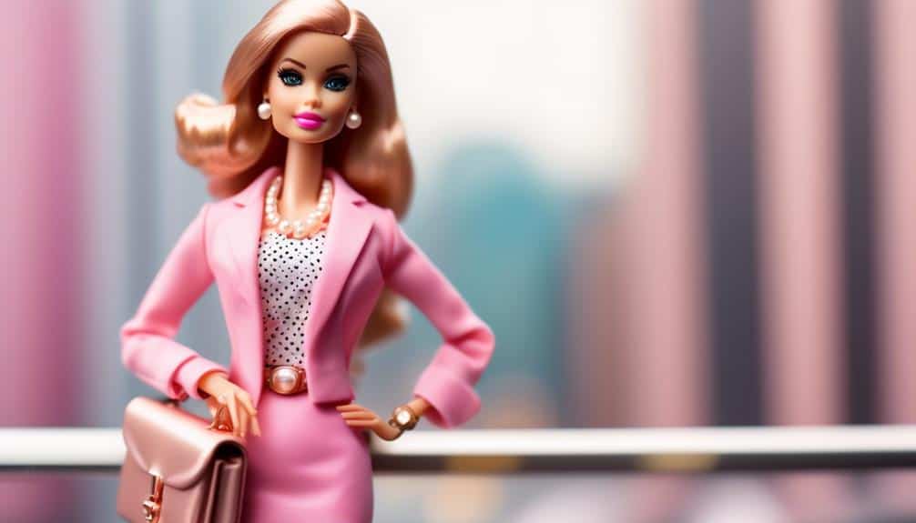 fashionable attire for barbie s job
