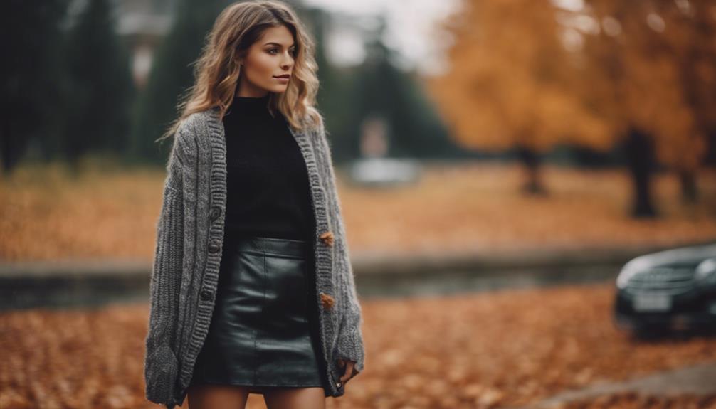 fashionable combination for fall