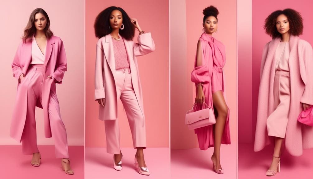 fashionable pink outfit inspiration