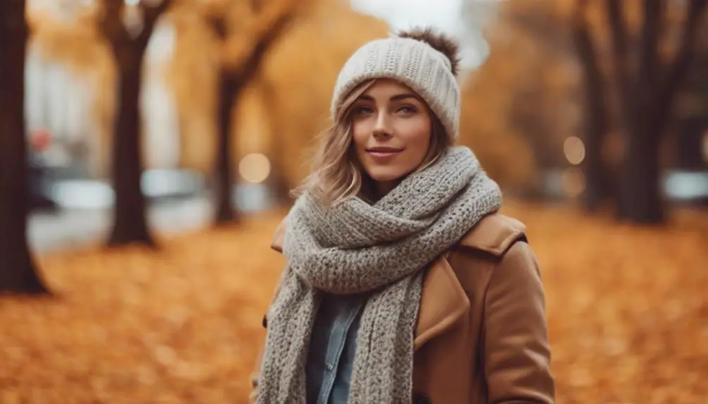 fashionable ways to wear scarves