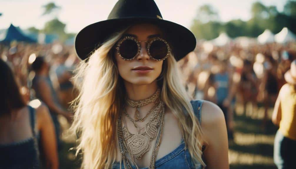 festival vibes with flares