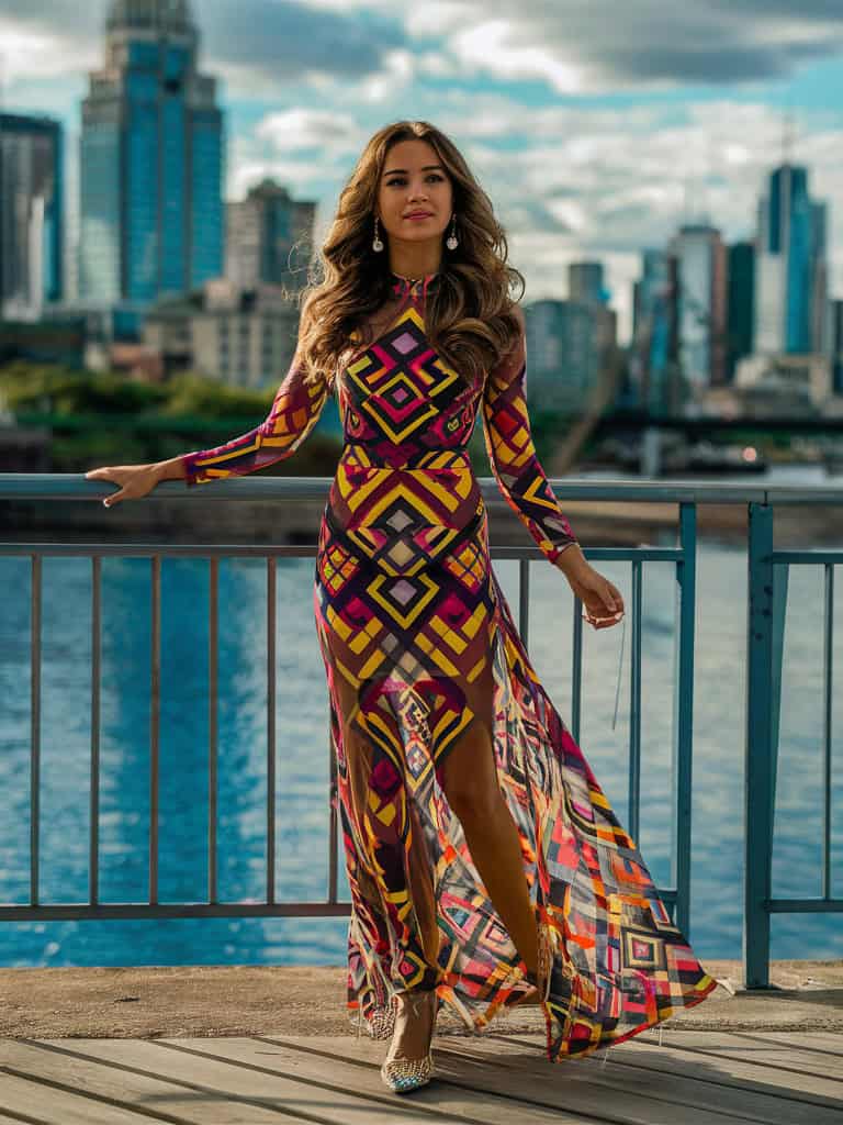 for those who prefer a more prints over sequins ap