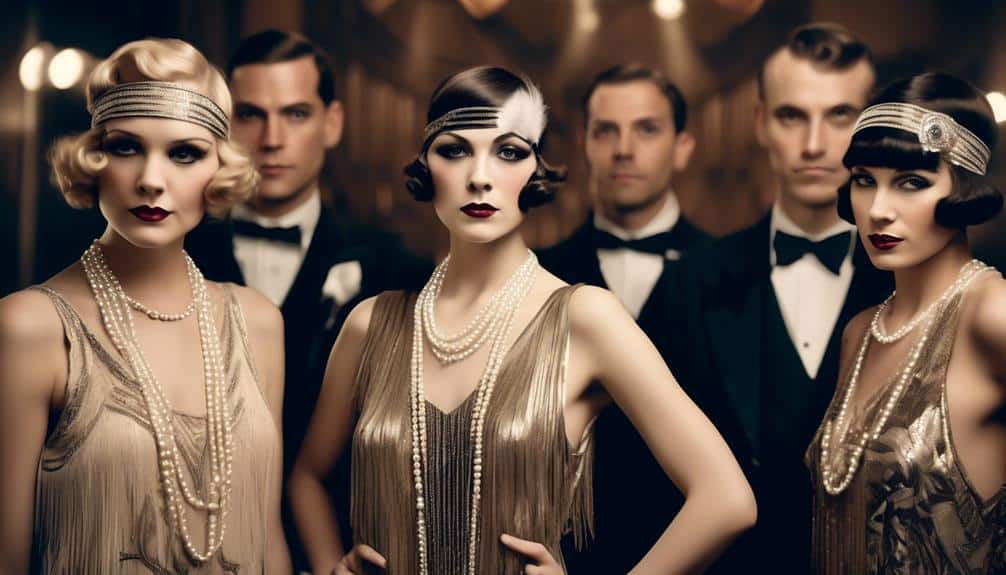 glamorous 1920s fashion revival