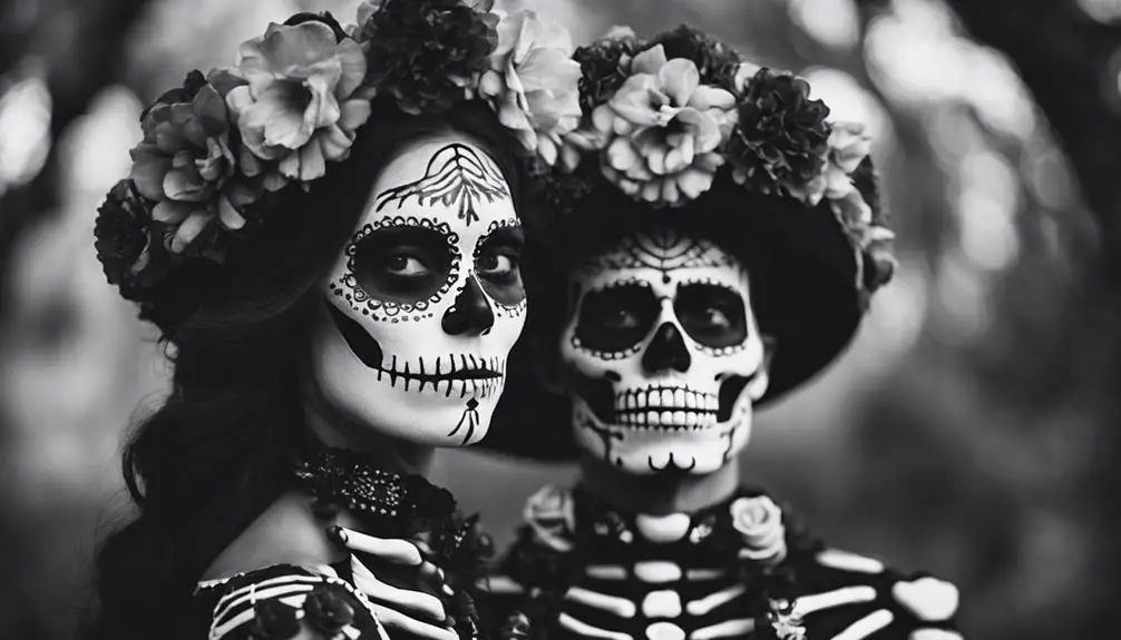 halloween themed skeleton costumes