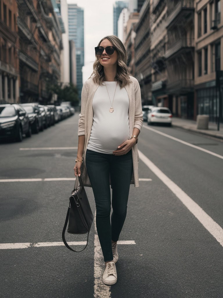 The Classic Jeans and Tee Combo