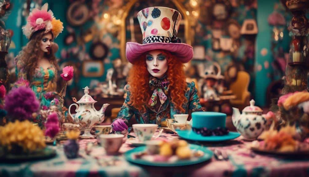 quirky tea party madness