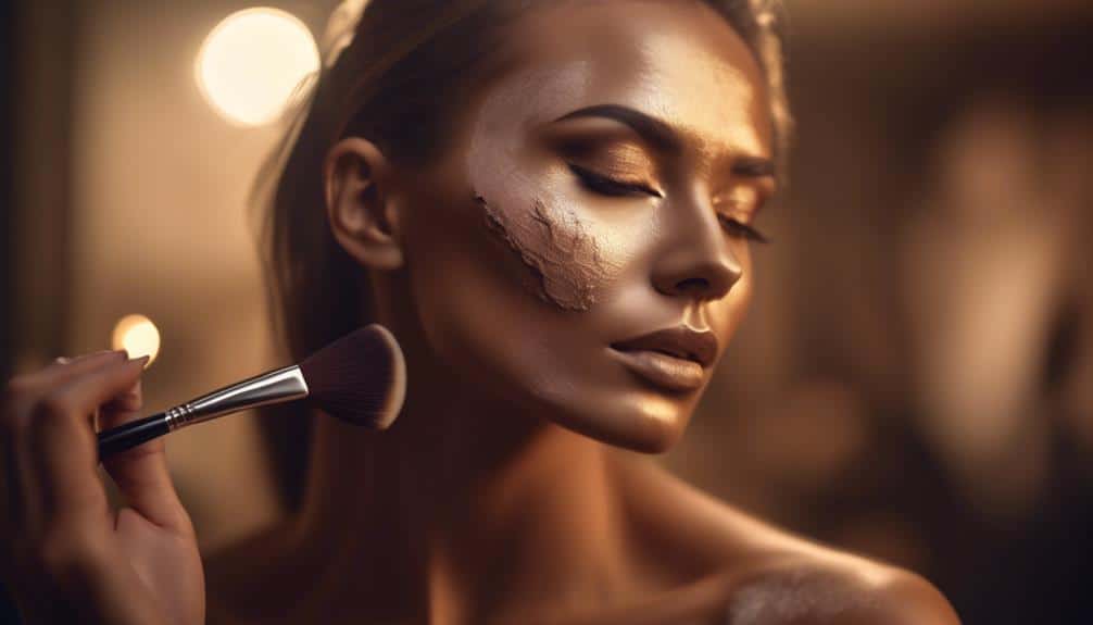 seamless makeup application technique