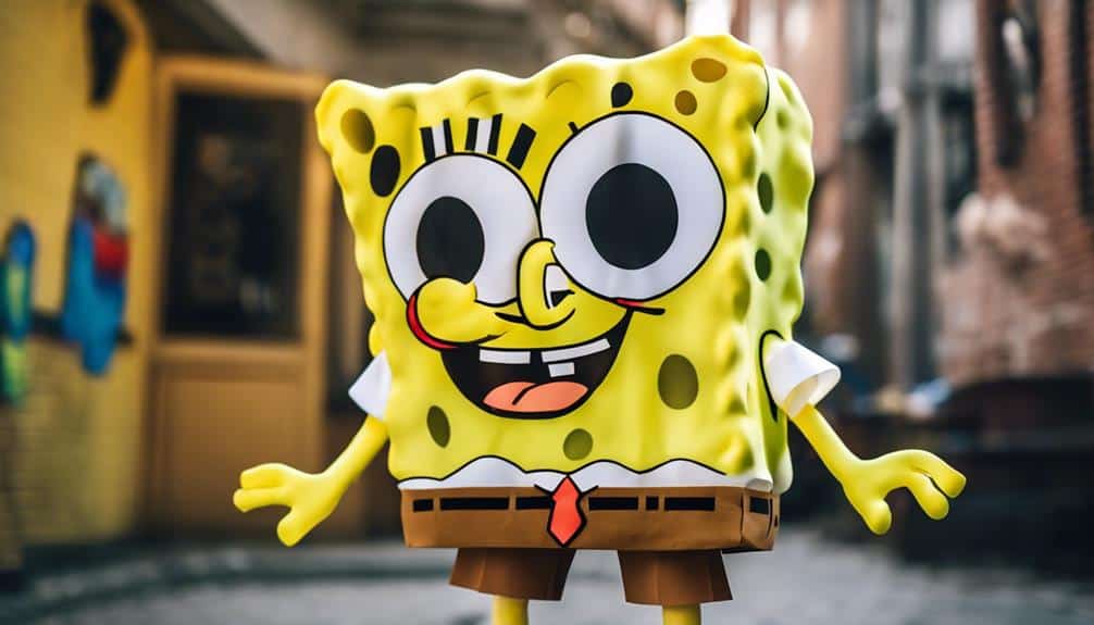 spongebob costume made easy