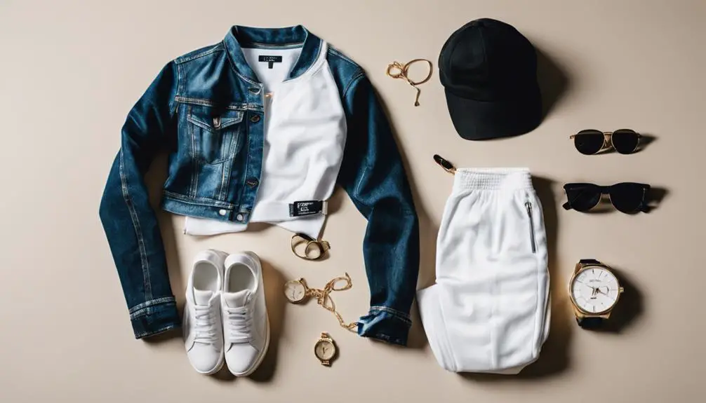 styling white sweatpants creatively
