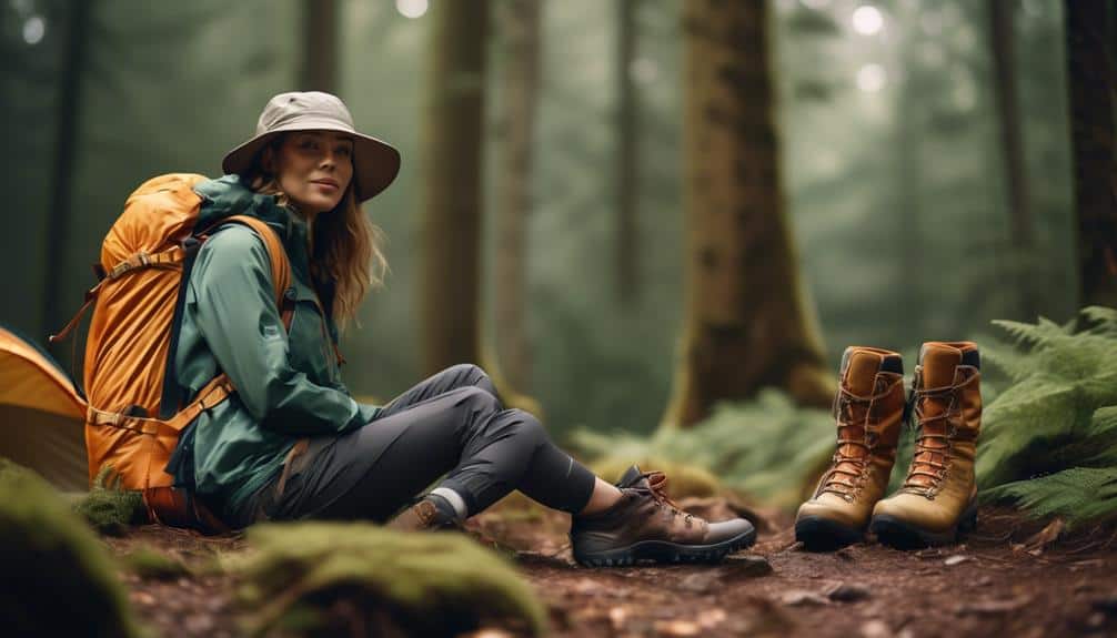 stylish and practical camping outfits