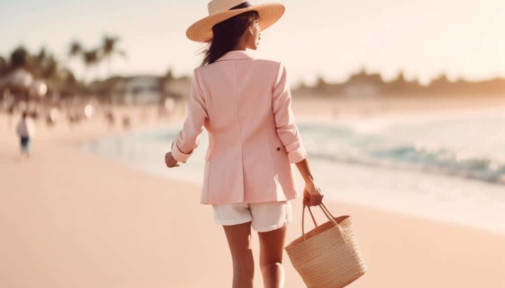 stylish attire for beach