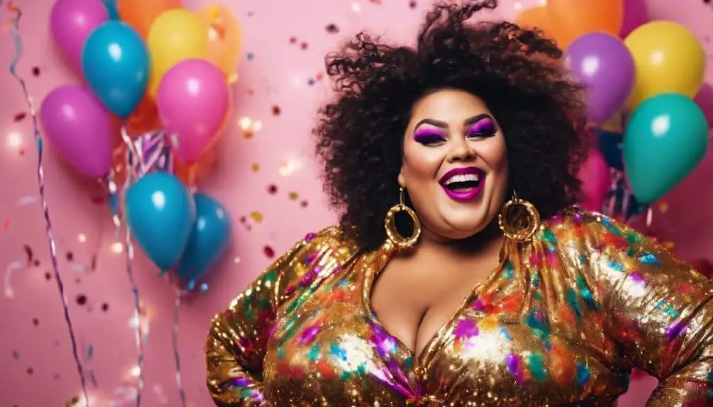 stylish outfit ideas for plus size birthday celebrations