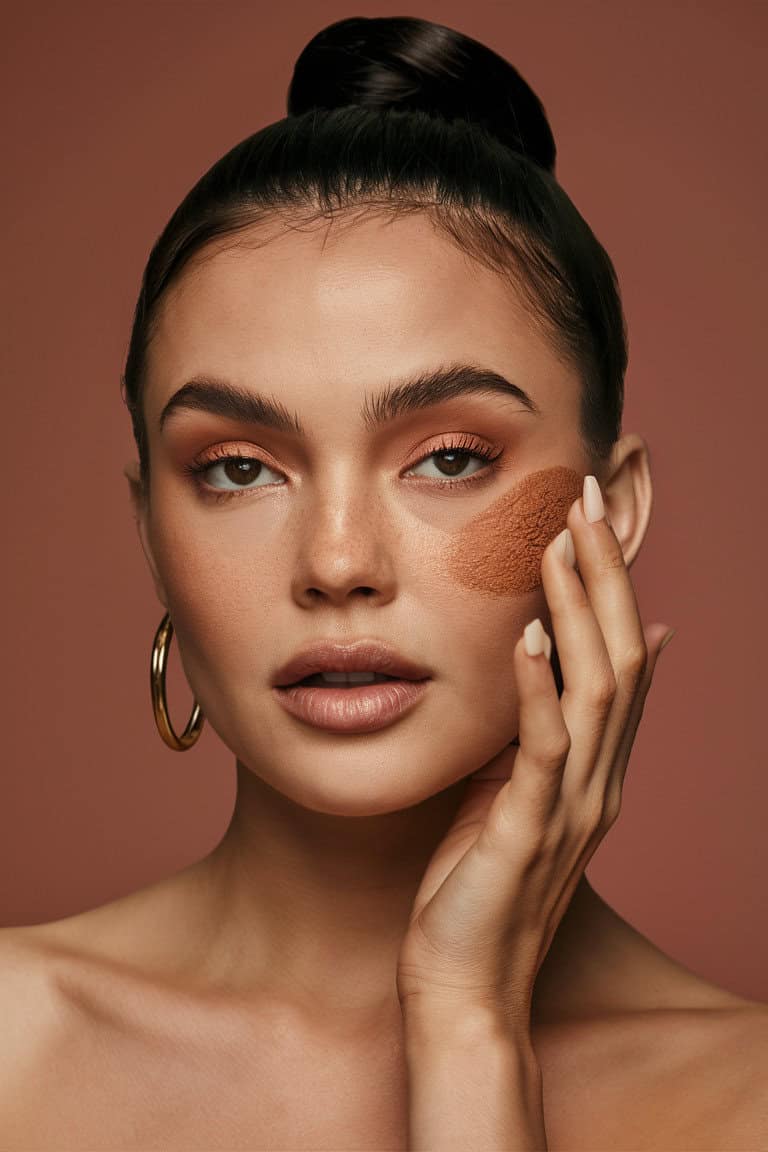 Where do i apply bronzer