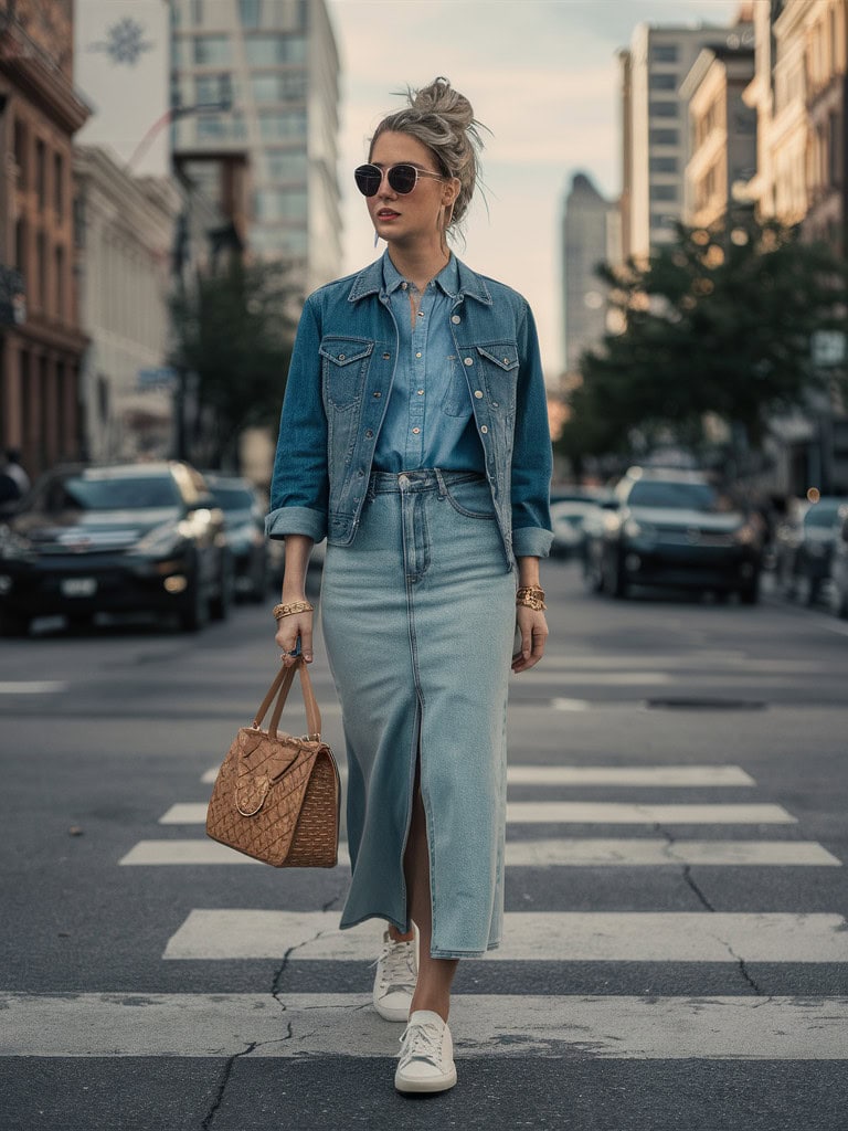 The Denim Darling All-American Look