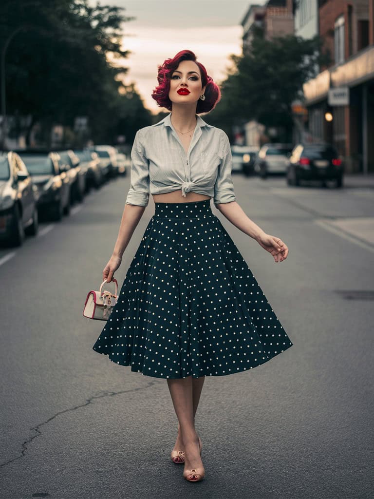 Retro Pin-Up Cutie