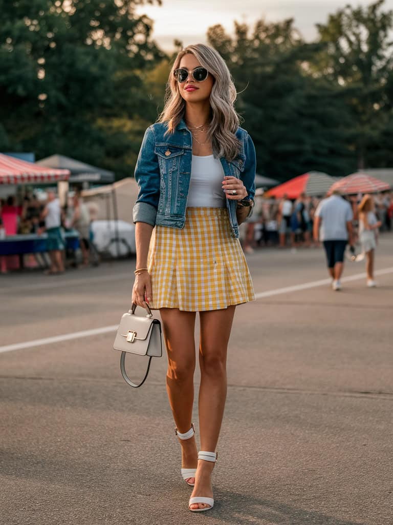 Sweet Gingham Girl