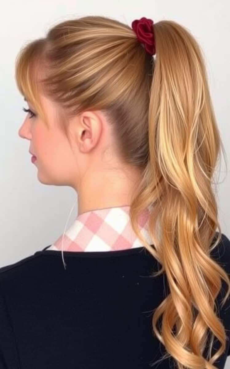 Flipped Ends Retro Pony