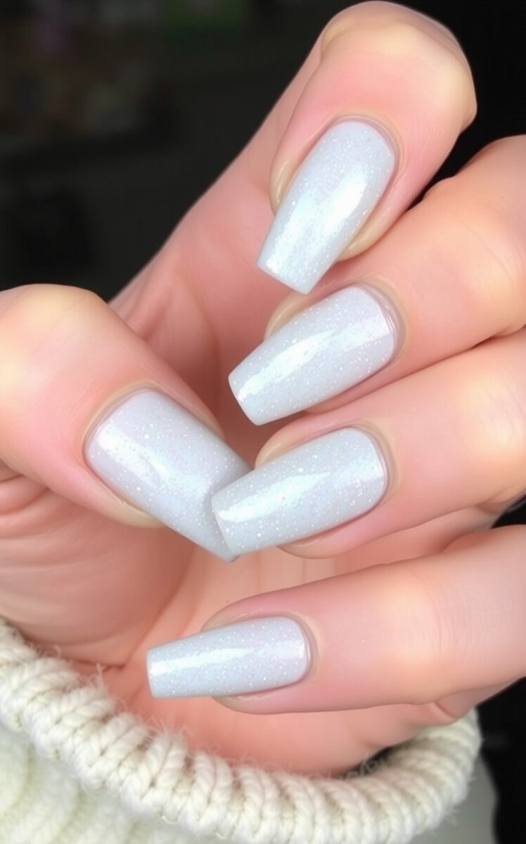 20 Winter Nail Designs That'll Have You Feeling Frosty and Fabulous 13 Sugar Frosted