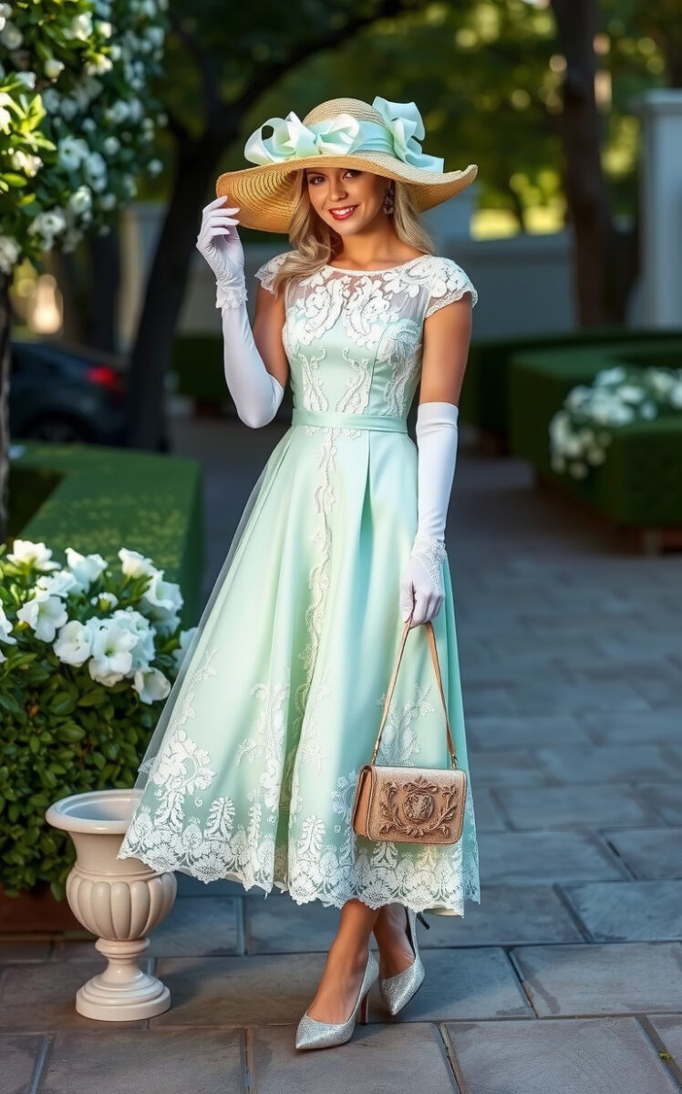 Romantic Garden Party Ensemble