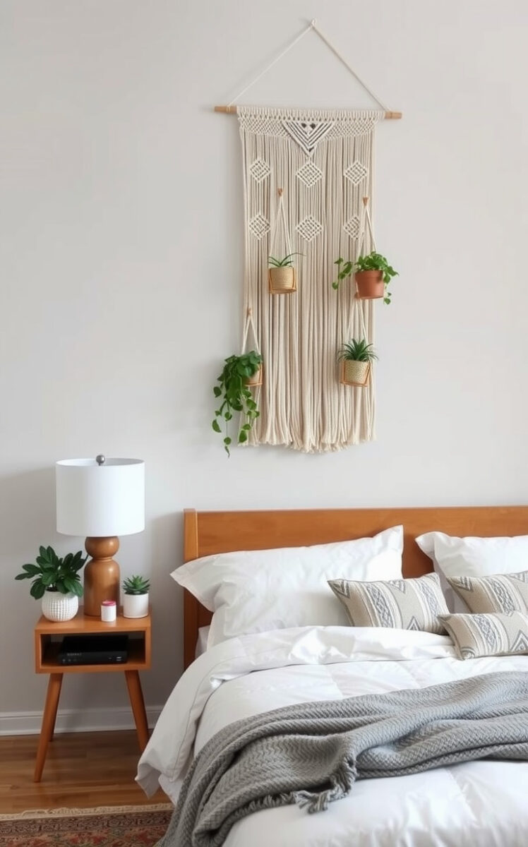 20 Boho Bedroom Decor Ideas That'll Transform Your Space Into a Free-Spirited Haven 3 Master the Macramé Game
